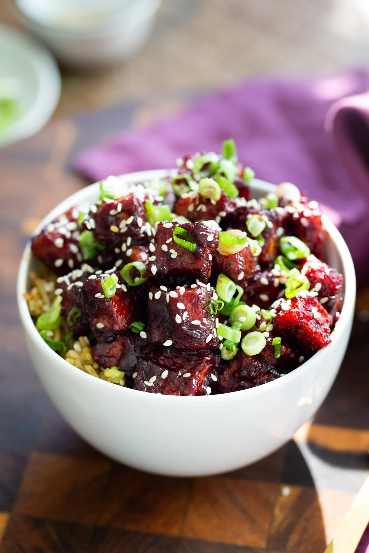 A Culinary Symphony of Sweet, Spicy, and Tangy: Blackberry Gochujang Tofu Emerges as a Weeknight Game-Changer