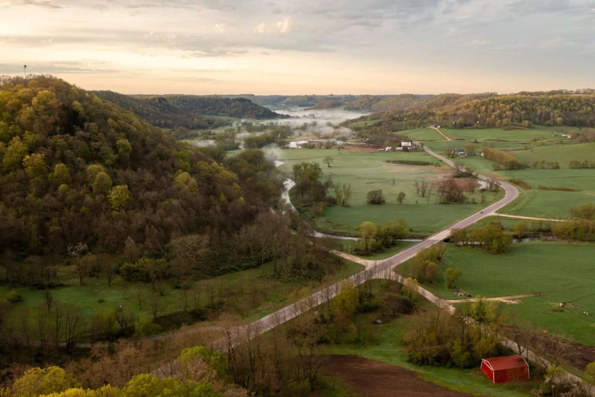 A Landscape Forged by Time: The Enduring Spirit of Wisconsin's Driftless Cheese