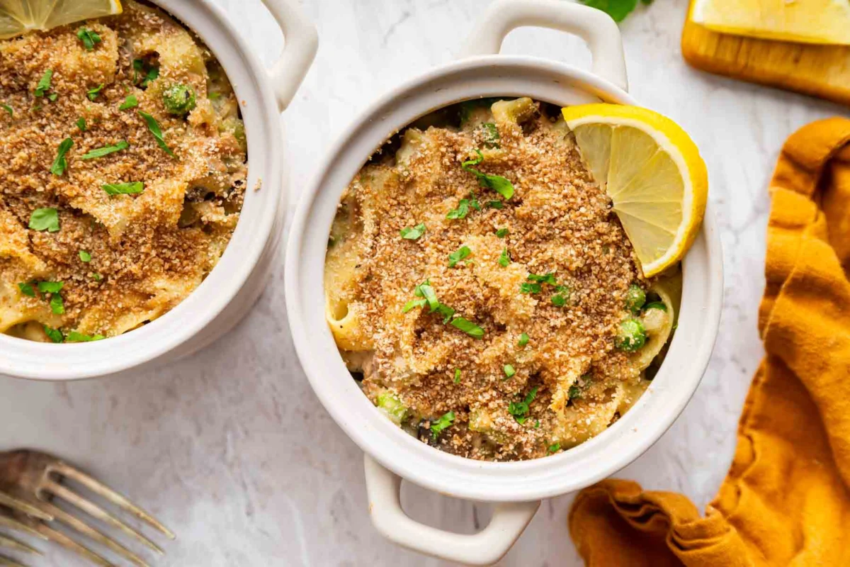 A Nostalgic Revival: Crafting a Sophisticated Tuna Casserole Without the Canned Soup