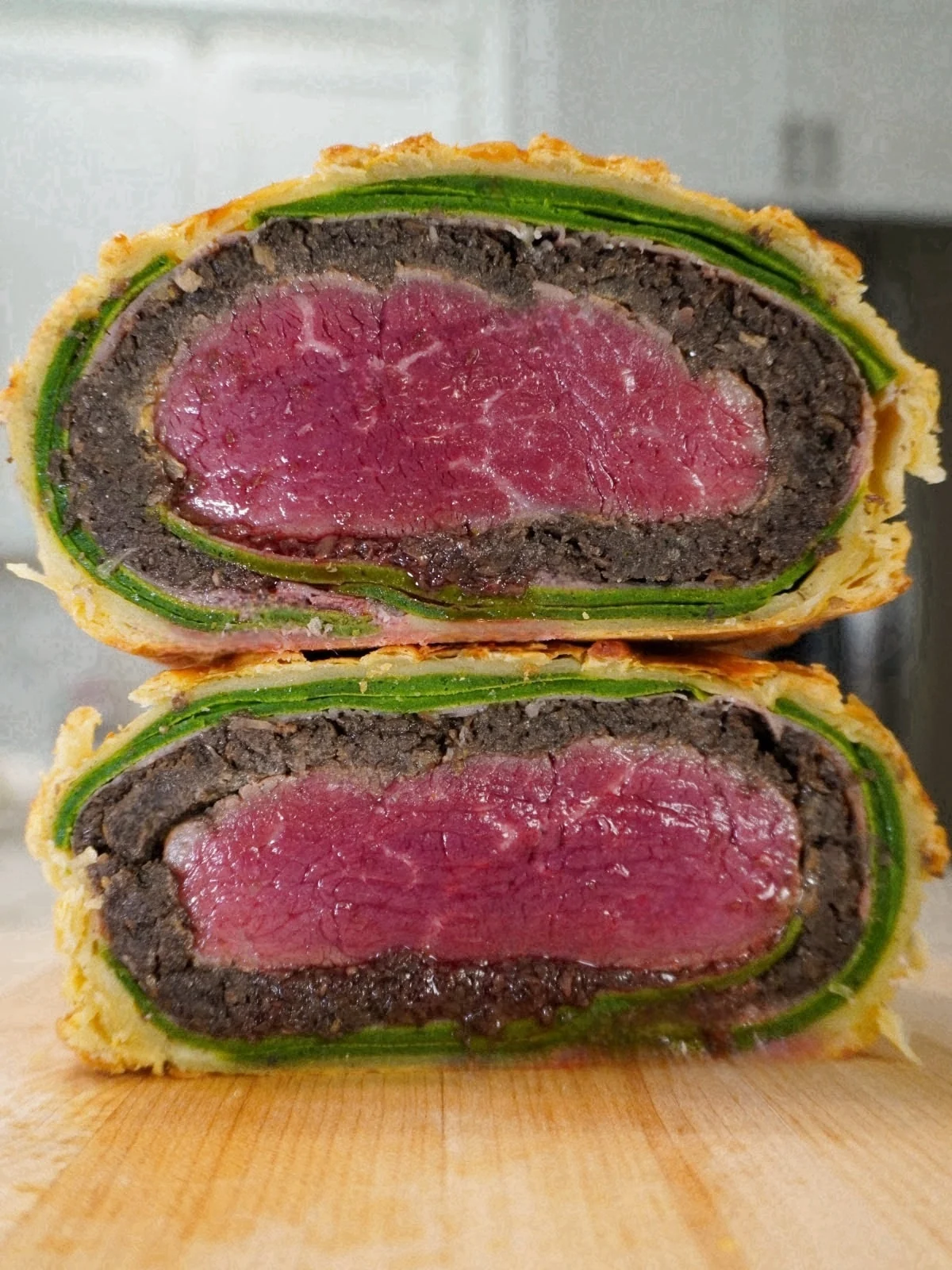 A Verdant Twist on a Timeless Classic: Introducing the Spinach Crepe Beef Wellington