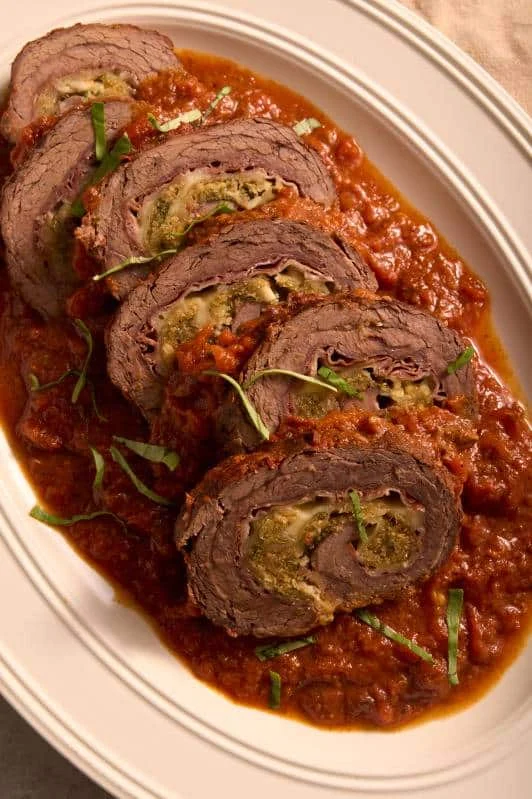 Beef Braciole with Provolone: A Timeless Italian-American Tradition for the Modern Table