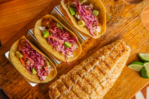 A Taste of the Pacific North to Texan Heat: Elevating Summer with Wood-Fired Baja Fish Tacos