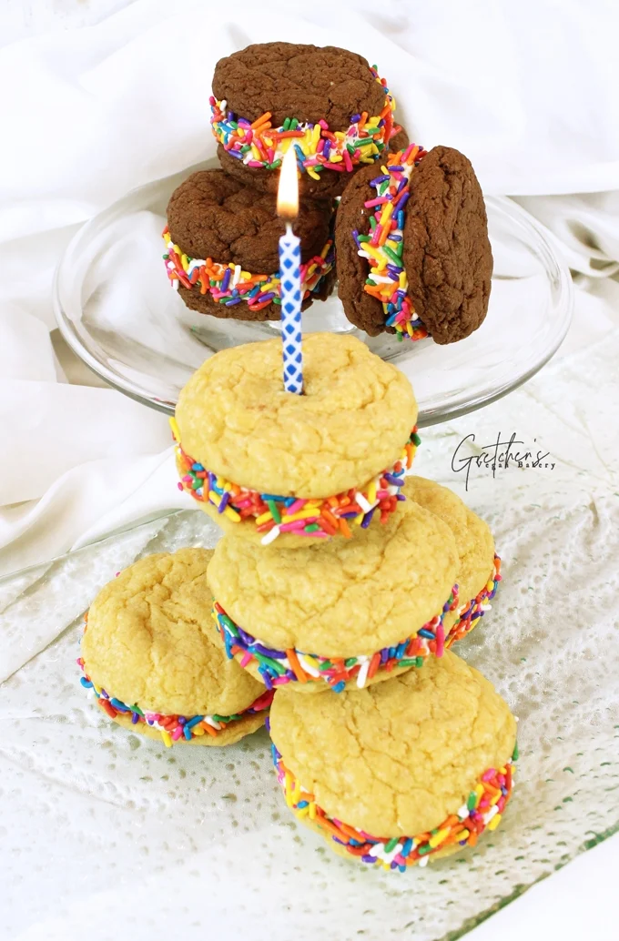 A Whimsical Twist on Celebration: Birthday Cake Whoopie Pies Offer a Delightful Alternative to Traditional Cakes